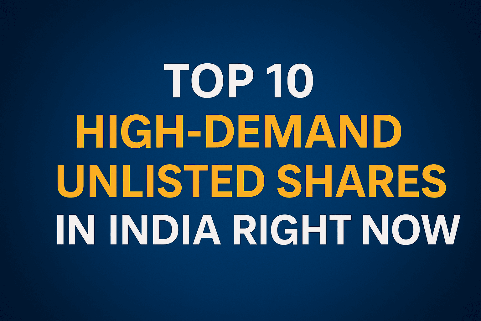 Unlisted share price